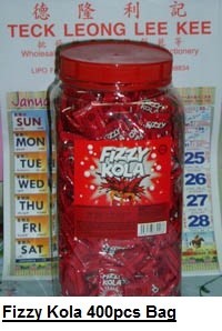 [ 400 pieces ] Fizzy Cola [Bag Version] Halal