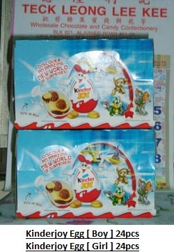 [ 24pcs ] Kinderjoy Egg [ Boy / Girl ] Version