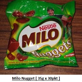 [ 25g x 30pkts ] Nestle Milo Nuggets [ Halal ]