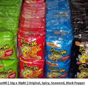 [ 16g x 30pkts ] ShoYueMi [Original / Spicy / Blackpepper / Seaweed] Halal