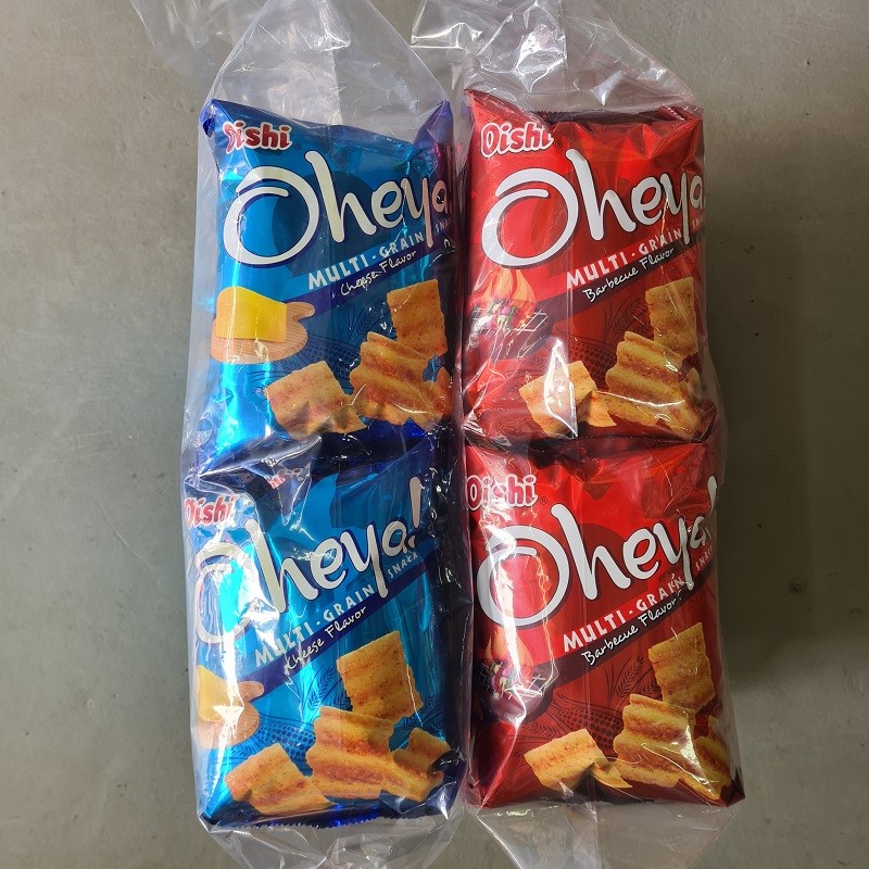 Oheya Multi-Grain Snack [Cheese / BBQ] 75g x 10pkts