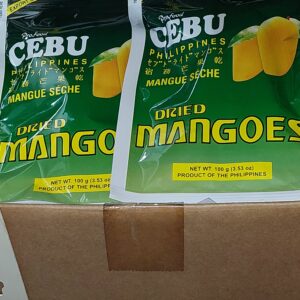 Dried Mangoes [ CEBU Philippines ] 100g x 6 pkt