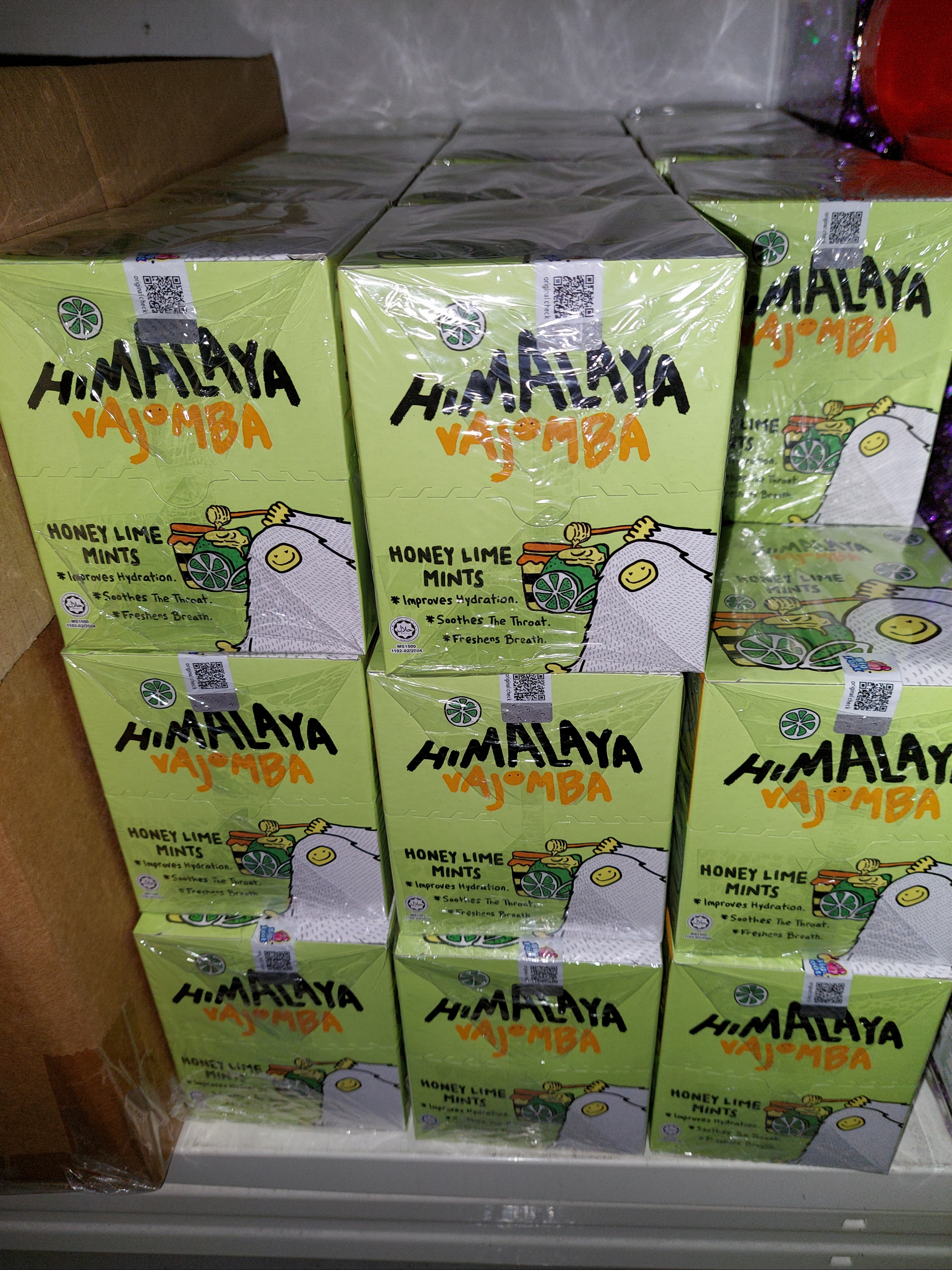 Himalaya Honey Lime Mints 15g x 12pkt