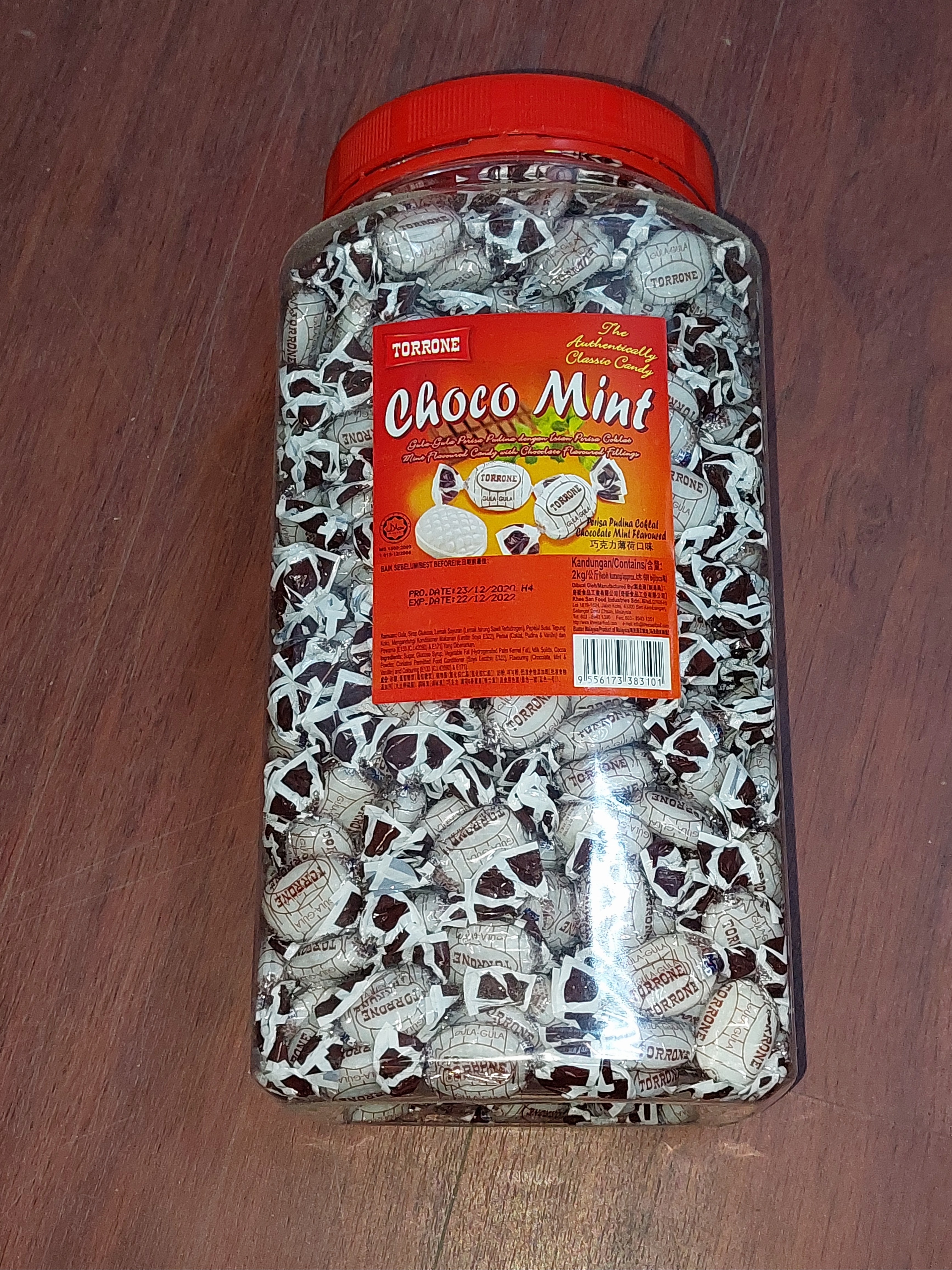 Torrone Choco Mint 600pcs