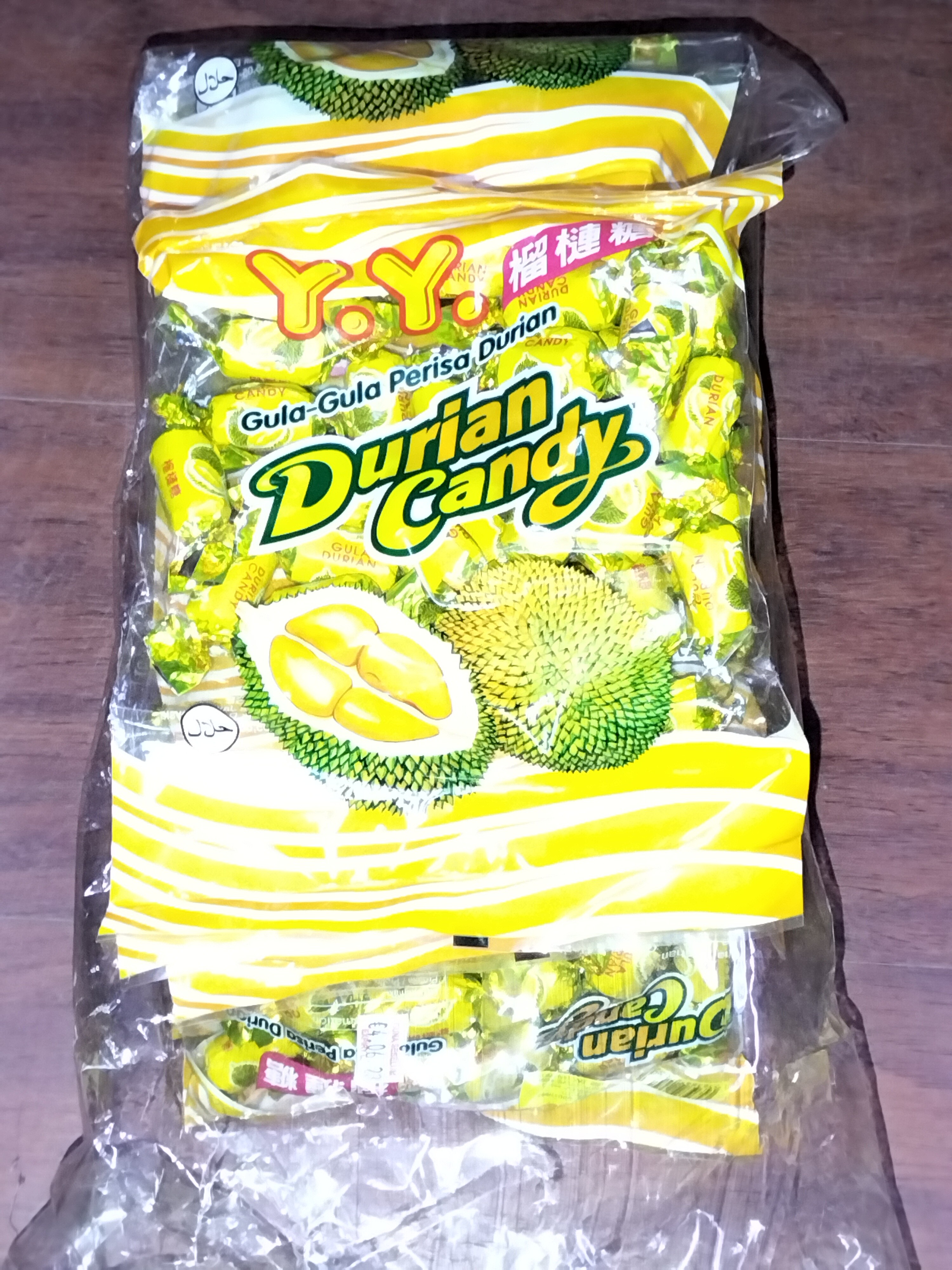 [ 200g x 10packs ] YY Durian Sweets