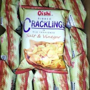 [ 90g x 10pkts ] Oishi Ribbed Cracklings