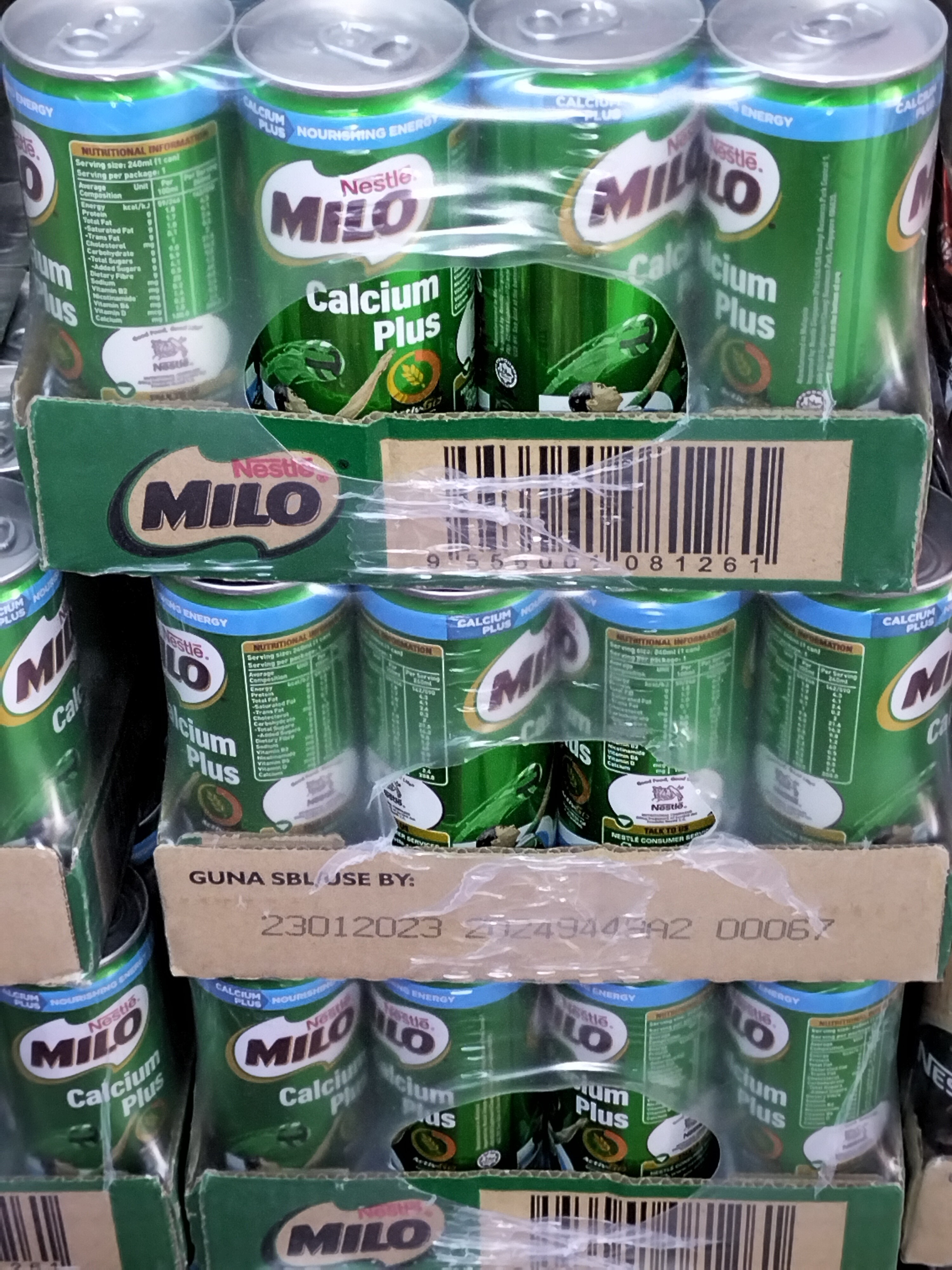 [ 240ml x 24tins ] Nestle Milo Tin Drink | Teck Leong Pte Ltd