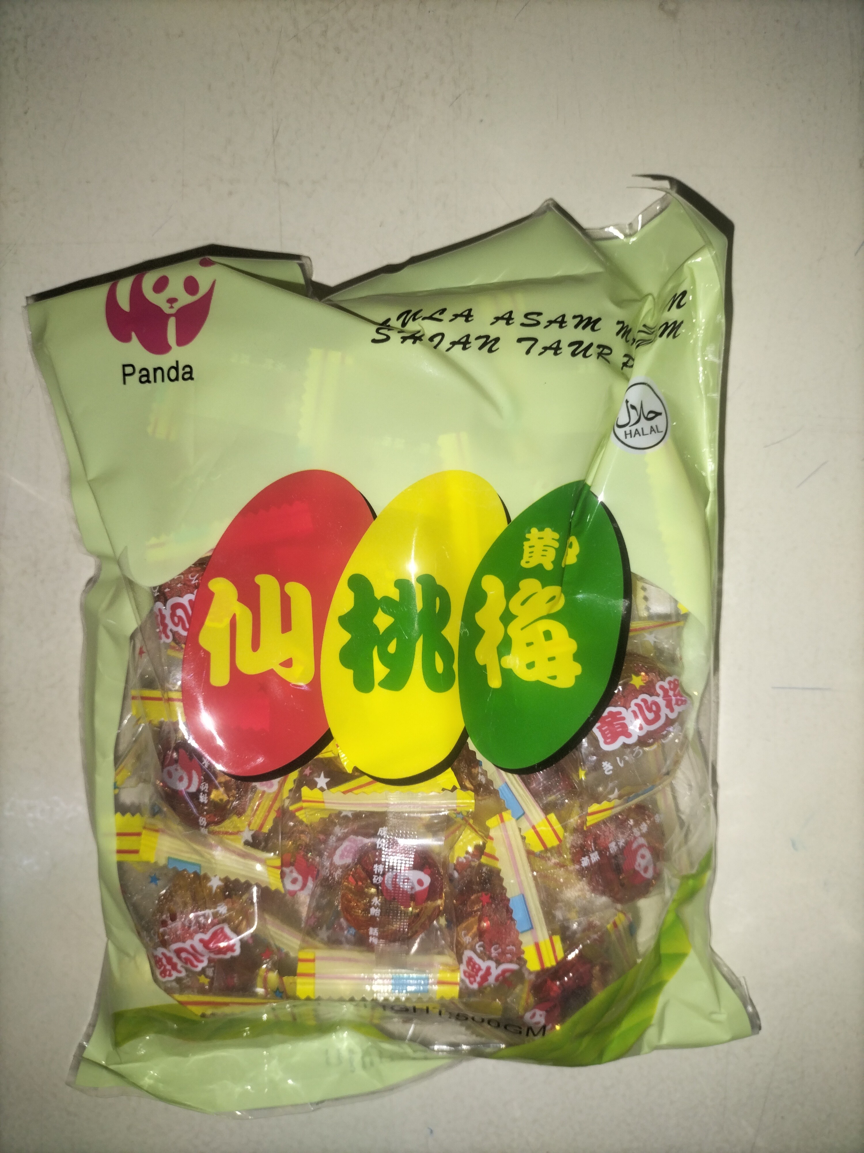 Xian Tao Mei Candy [ Asam Malt Candy ] 500g