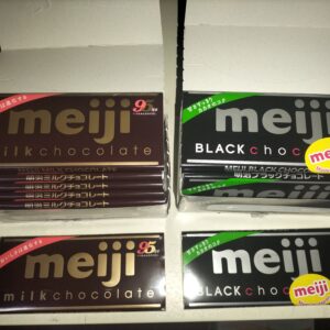 [ 50g x 10bars ] Meiji Milk / Black Chocolate