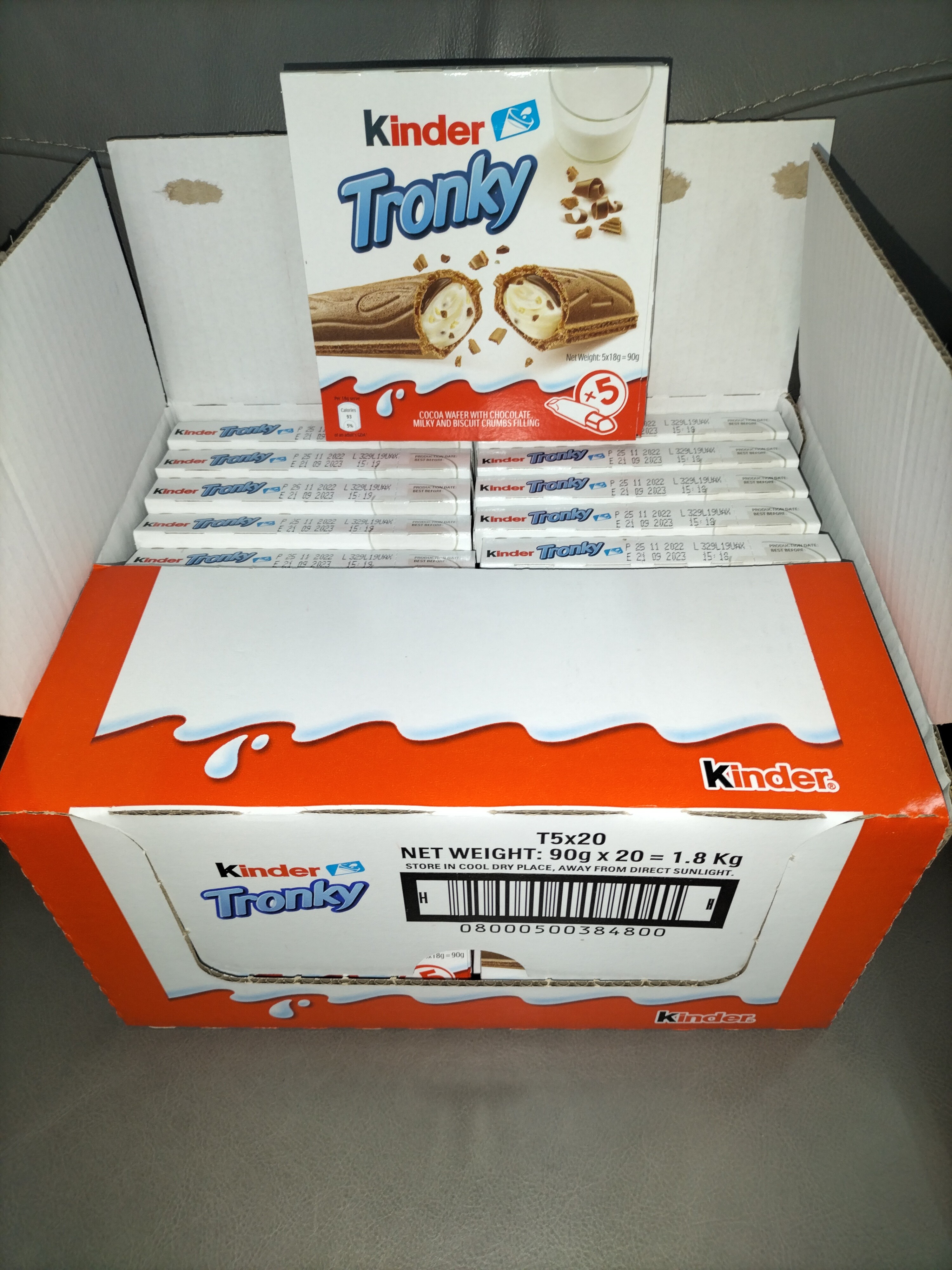 [ 90g (T5) x 20pkt ] Kinder Tronky