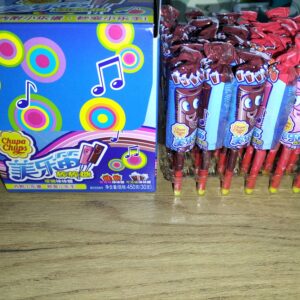 [ 15g x 30sticks ] Chupa Happy Tune lollipops [ Cola / Strawberry Mix ]