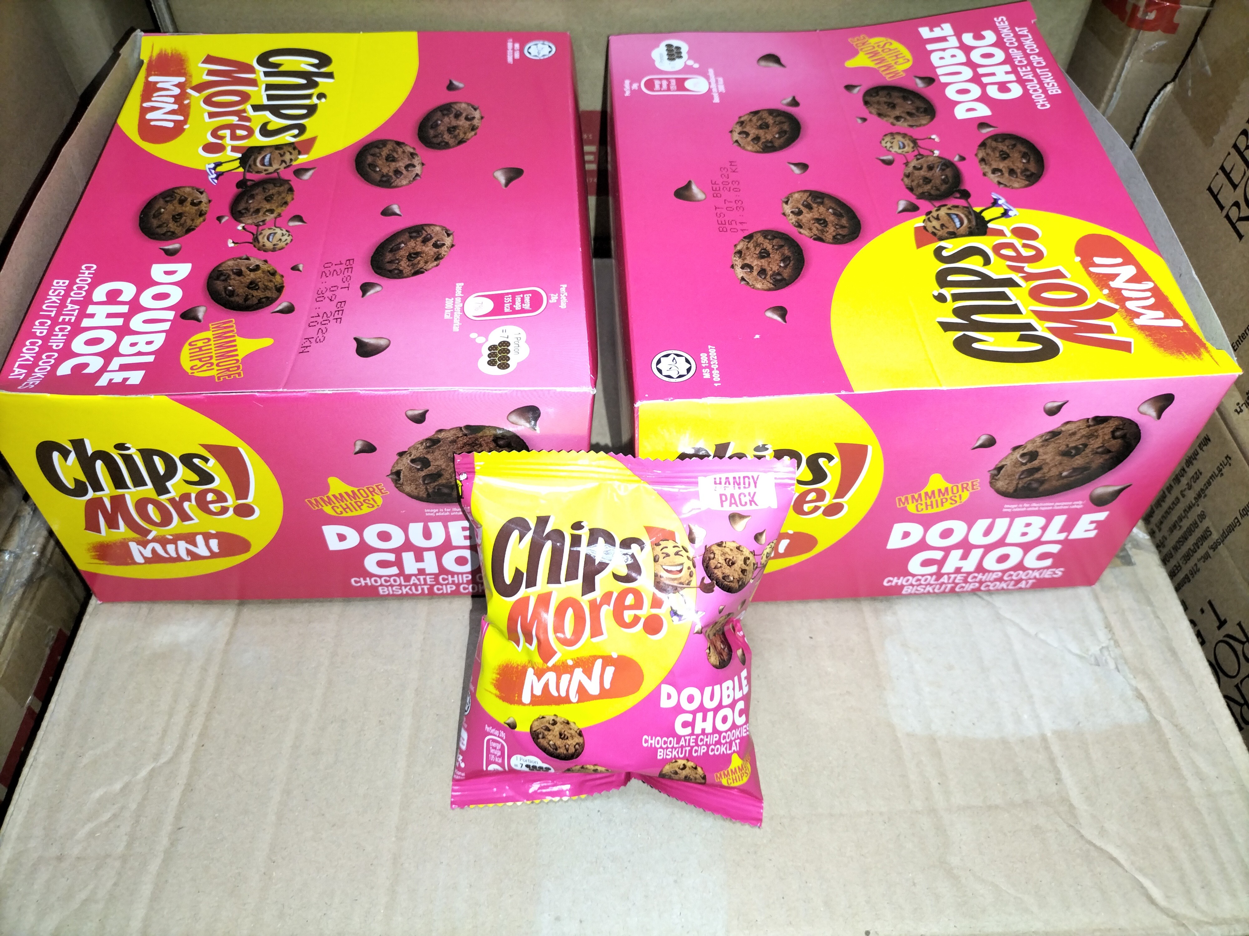 [ 28g x 8packs ] Chipsmore Double Chocolate [ Halal ]